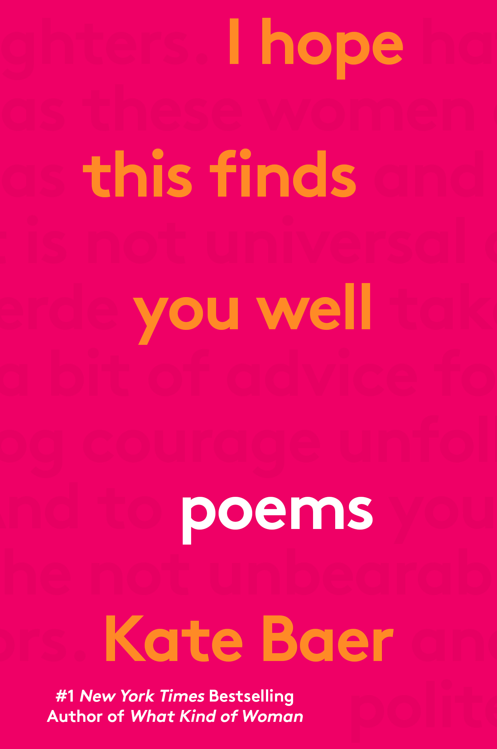 I Hope This Finds You Well: Poems