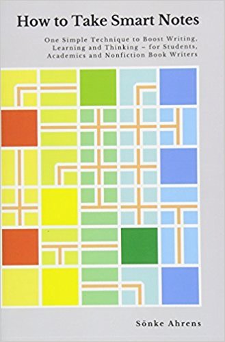 How To Take Smart Notes