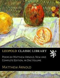 Poems Of Matthew Arnold