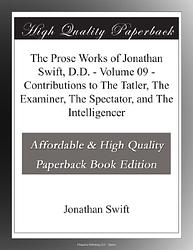 The Prose Works Of Jonathan Swift
