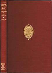 Poems, Plays, And Masques