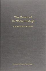The Poems Of Sir Walter Ralegh
