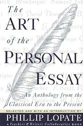 The Art Of The Personal Essay