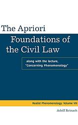 The Apriori Foundations Of The Civil Law