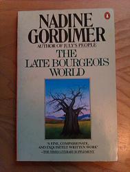 The Late Bourgeois World